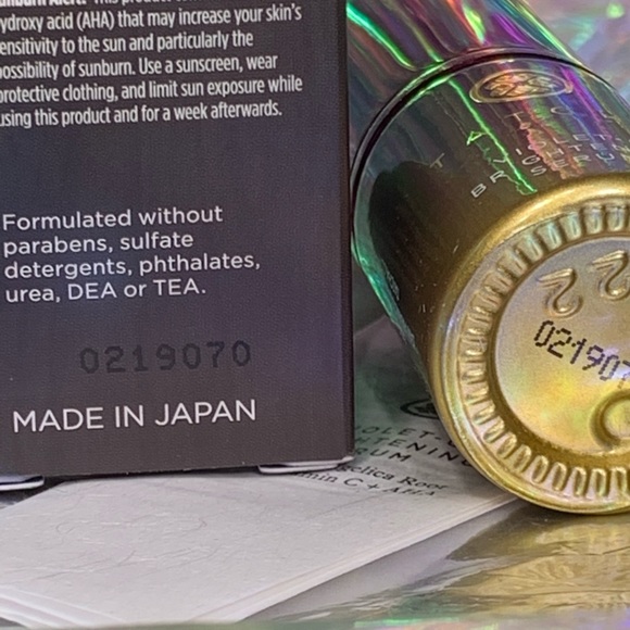 New in box TATCHA Violet C Radiance Serum 10ml - Picture 5 of 6